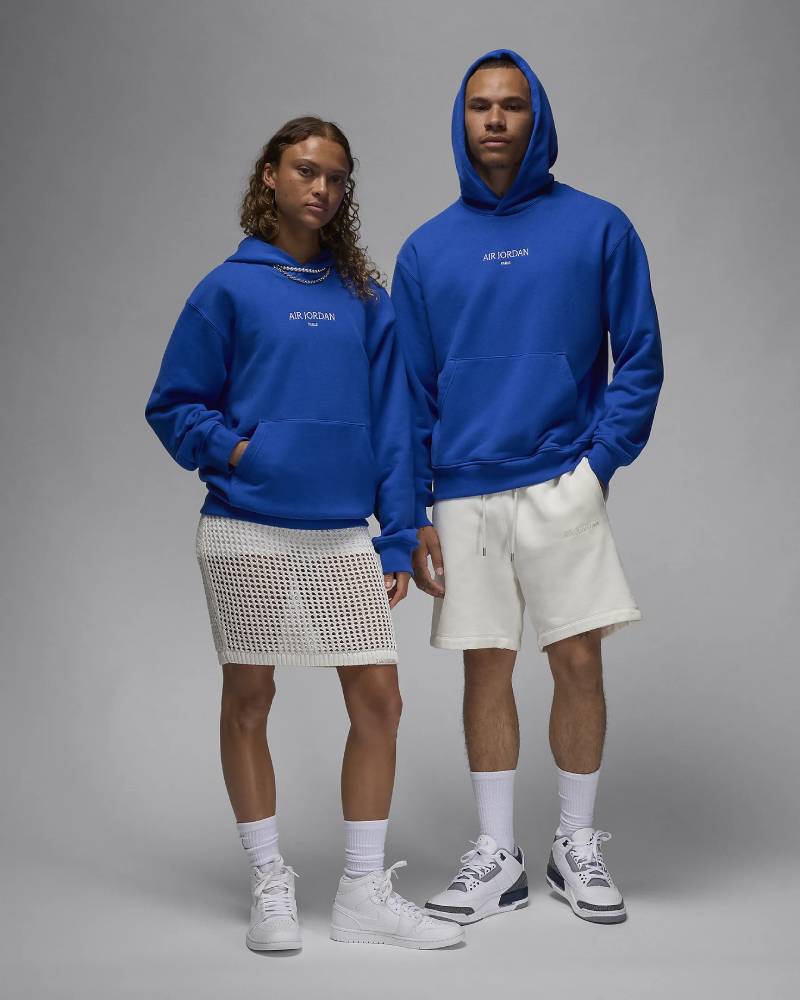 Air Jordan Wordmark Sweat à capuche en tissu Fleece Game Royal