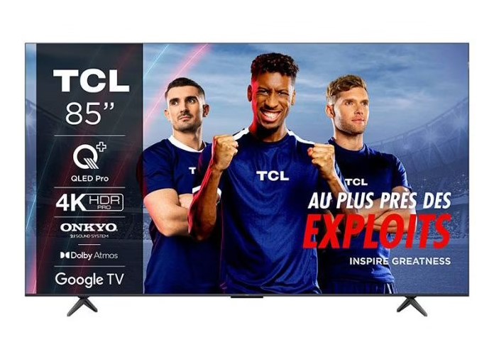 TV QLED TCL 85C61B 216 cm Google TV