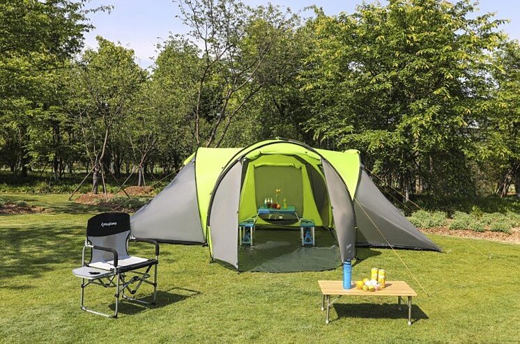 Tente de camping familiale TORINO Kingcamp 8 places