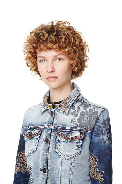 Veste en jean pour femme Blondi Blues Desigual