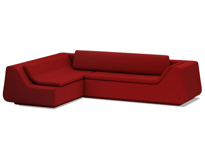 Canapé Usine Deco - Canapé d'angle Novv Rouge Prix 2 290,99 Euros