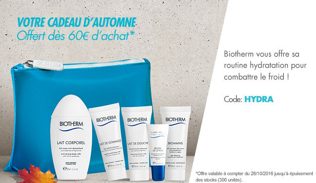 Biotherm Beauté Cadeau dès 50 euros d'Achat - Bitotherm Produit de Beauté