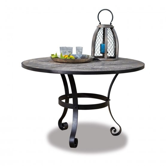 Table Brookville noir/gris- Loberon