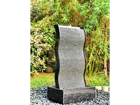 Fontaine de jardin SENCAO en granit - Soldes Vente Unique