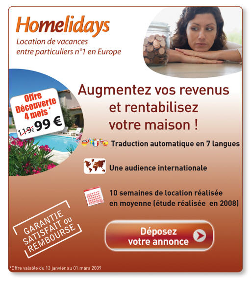 Petites annonces Homelidays