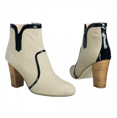 Bottines Elle Passions - Bottines toile et ganse Mellow Yellow Prix 99,00 Euros