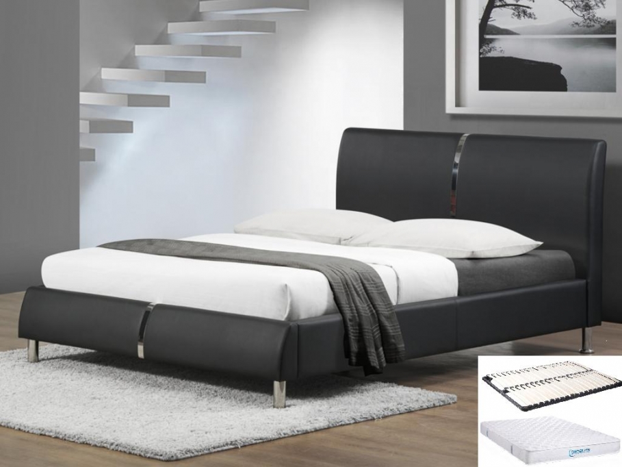 Pack VALENTIN II Lit + sommier + matelas - Lit Vente Unique