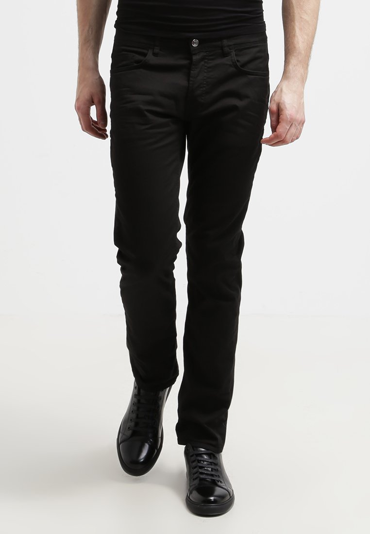 Patrizia Pepe Pantalon classique nero vinile, Pantalon homme Zalando