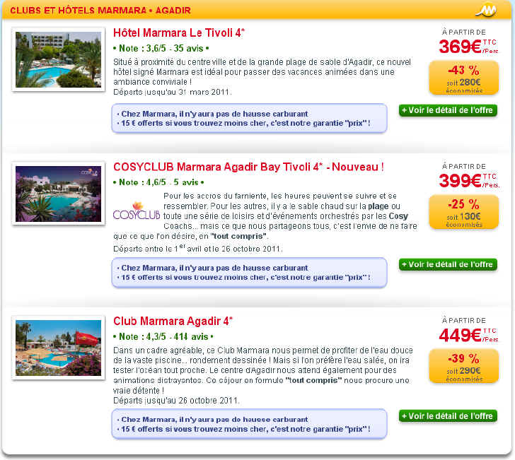 Promo Maroc Marmara