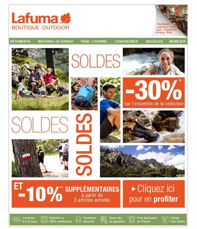 Soldes Lafuma