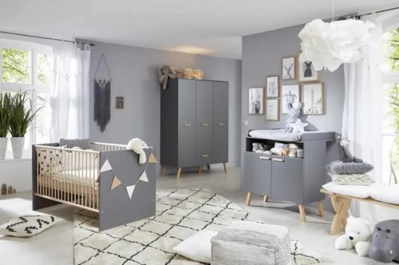 Mats Chambre Bebe Complete Gris Anthracite Pas Cher Chambre Bebe Complete Cdiscount Iziva Com