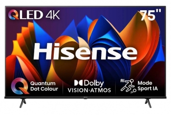 TV QLED HISENSE 75E7NQ 191 cm Smart TV : Le cinéma à domicile réinventé