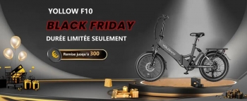 Vélo électrique pliable YOLOWAY F10 25km/h Maxi Autonomie 40-90 km pas cher - Vélo Electrique Cdiscount