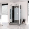 SOLDES Cabine de douche rectangle SCRATCHY 110x80x225cm pas cher : Réduction de -42%