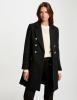 Manteau double boutonnage GATI Morgan noir