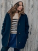 Manteau doublé sherpa Fille Cyrillus Marine : Un choix élégant et confortable pour votre enfant