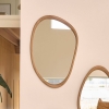 Miroir BELIZE en teck massif 90x60 cm - Miroir Berah Getah