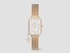 Montre Quadro Crystal Zodiac Evergold Gold - Montre Femme Daniel Wellington