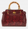 Sac à main SIBEL Guess imprimé python rouge